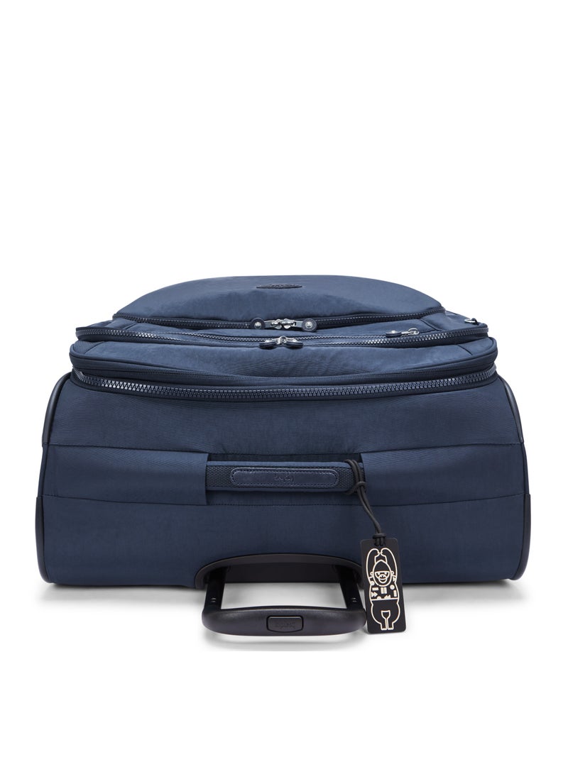 New Youri Spin Large Wheeled Travel Case with Extendable Trolley Handle 76cm/29inches,  4.70kg, 100L Blue Lover