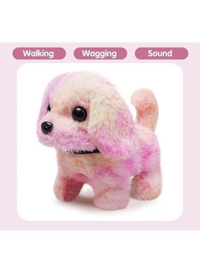 سكوبا لعبة جرو تفاعلية موسيقية للأطفال، جراء وردية اللون، ذيل يهز، ضوء ساطع في العينين - Image 5