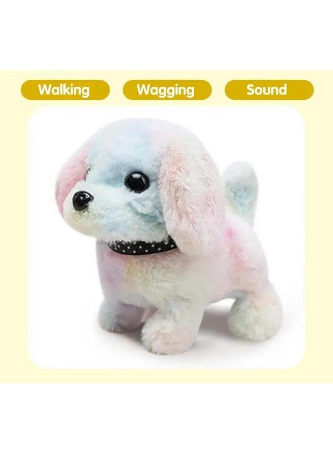 سكوبا لعبة جرو تفاعلية موسيقية للأطفال، جراء وردية اللون، ذيل يهز، ضوء ساطع في العينين - Image 4