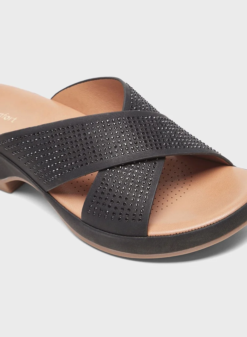 Le Confort X Strap Sandals