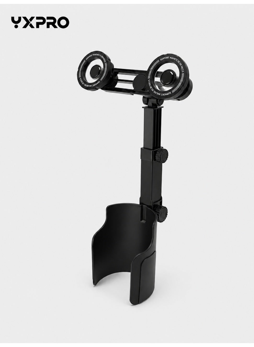 yxpro Yxpro 2-in-1 Dual Magnetic Car Cup Holder Phone Mount Z689211162724E67B339CZ