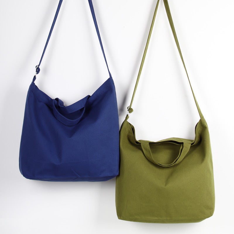 Custom Canvas Shopper Tote Bag - Image 1