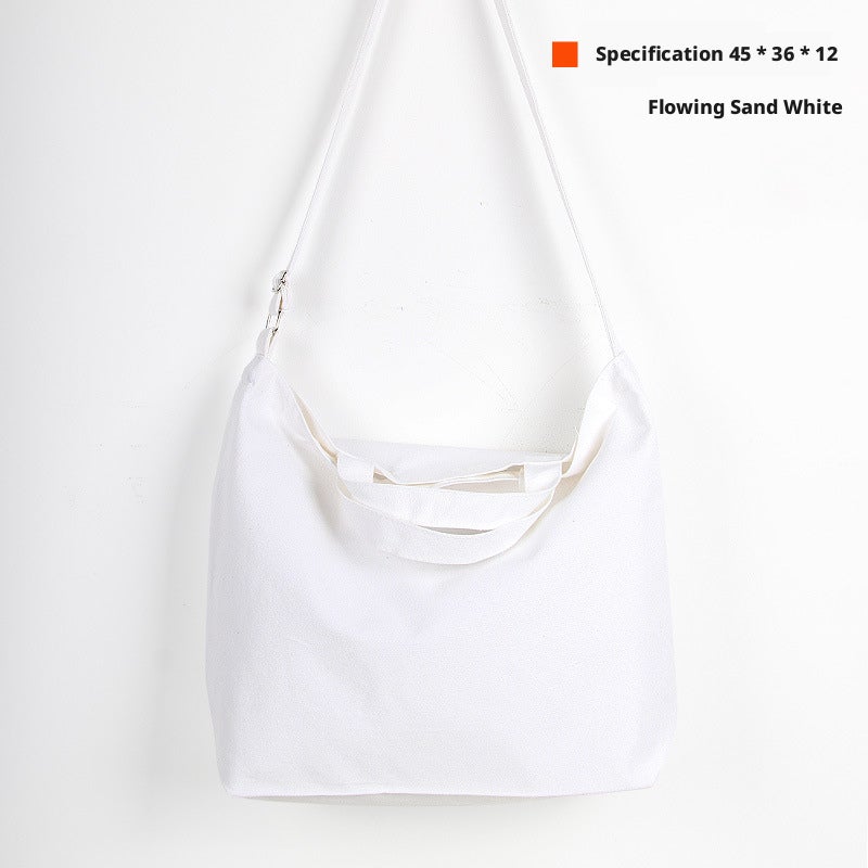 Custom Canvas Shopper Tote Bag - Image 2