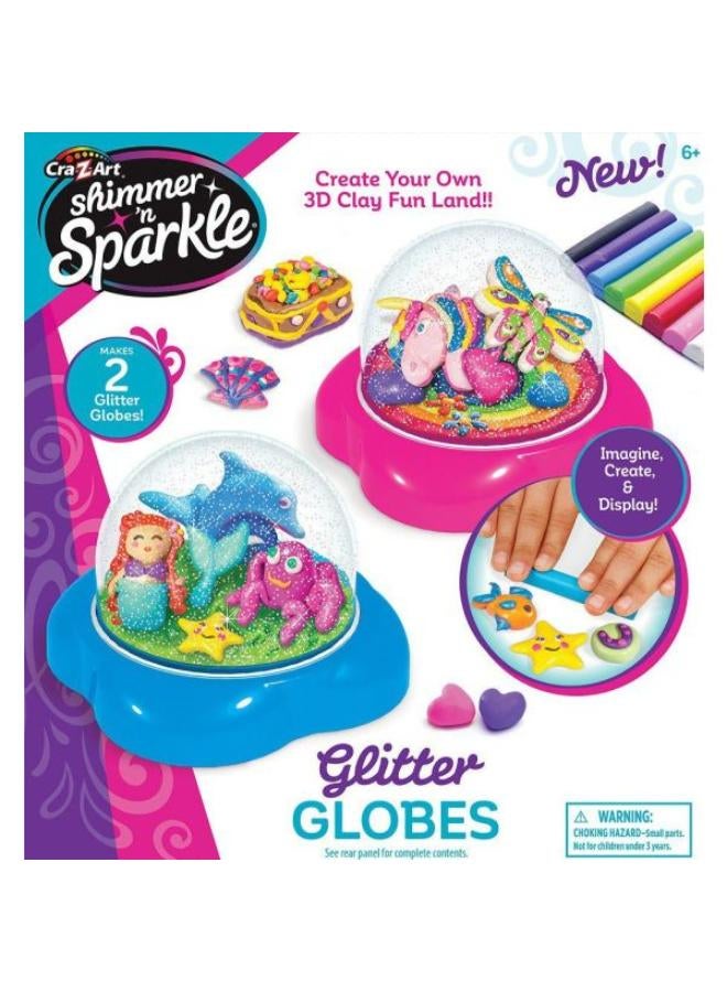 Cra-Z-Art Shimmer And Shine Glitter Dome Kit