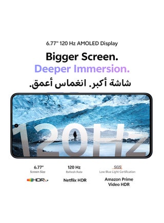 V70 Lite AI 5G Dual SIM Elegant Black 8GB RAM 128GB (90 W Charger Supporting) With Exclusive Gifts Smartwatch, 24 Months Warranty + 1 Year Screen Replacement - Middle East Version - view 4