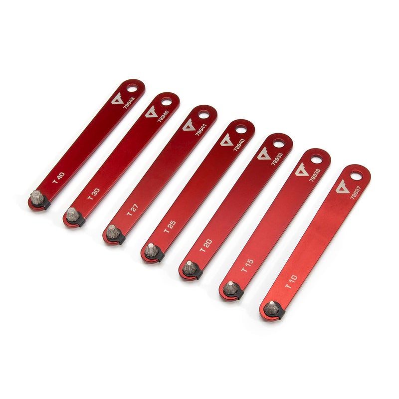 Steelman Pro 78936 7-Piece Diamond Tipped Low Profile Torx Screwdriver Set - Image 2