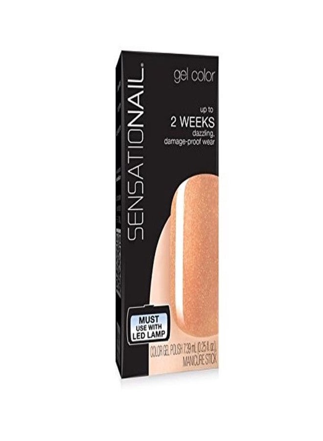 Sensationail Color Gel Polish Bubbly Champagne 71617 0.25 Fl. Oz. - Image 1