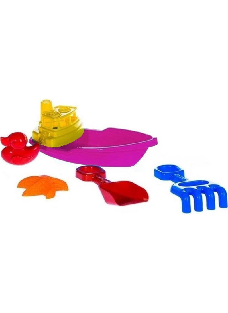 Erdem Oyuncak - Erdem Toy Fishing Boat Beach Sea Toy EBT-101 - Image 1