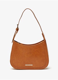 Textured Shoulder Bag