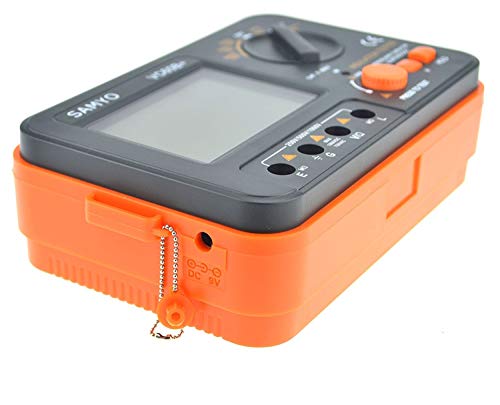 SAMYO VC60B+ Digital Insulation Resistance Tester DCV ACV Meter Megohmmeter Megohm with Test Lead - Image 5
