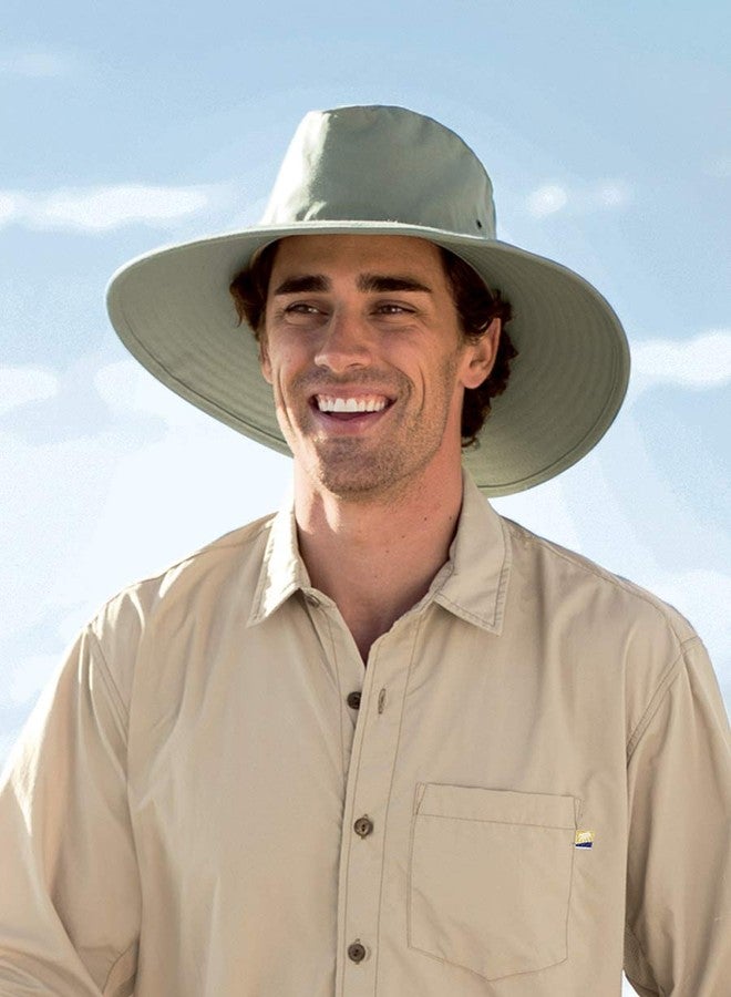Malvina Boy's Super Wide Brim Fishing Hat Bucket Hat, Safari Hat (Green) - Image 2