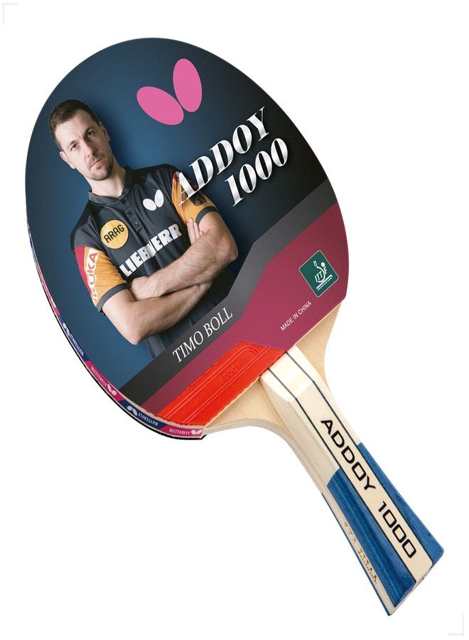 Butterfly Wood Addoy 1000 Table Tennis Bat, Multicolor - Image 1