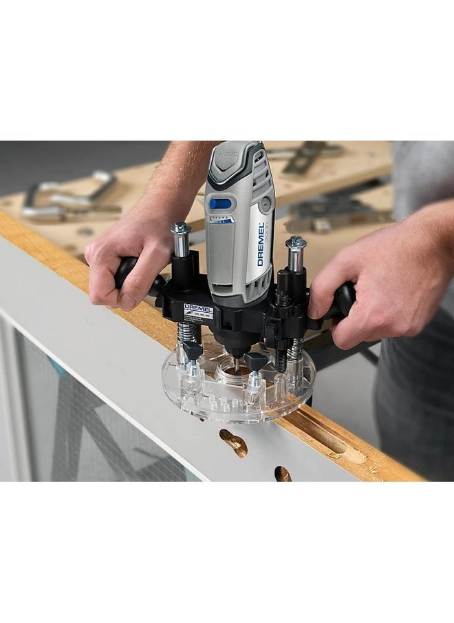 DREMEL Dremel 335-01 Rotary Tool Plunge Router Attachment, Compact & Lightweight For Light-Duty Routing Projects, Perfect For Woodworking & Inlay Work  - Image 4