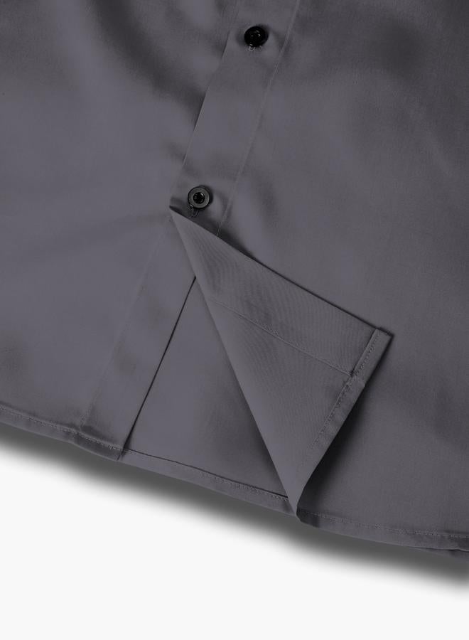 Take Two Men Solid Pocket Detail Long Sleeve Hooded Jacket - Image 5