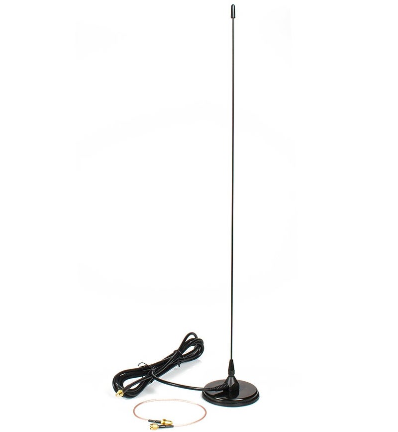 BTECH Authentic Genuine Nagoya UT-308UV 21-Inch Magnetic Mount VHF/UHF (144/430Mhz) Antenna SMA-Female for BTECH and BaoFeng Radios - Image 1