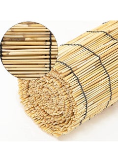 LINGWEI Bamboo Reed Privacy Fence Natural Bamboo Blinds & Lattice Willow Fence for Outdoor Garden Patio Yard Balcony or Terrace Eco Friendly Bamboo Fence Rolls for Privacy Shade & Decorative Garden Décor  - Image 4