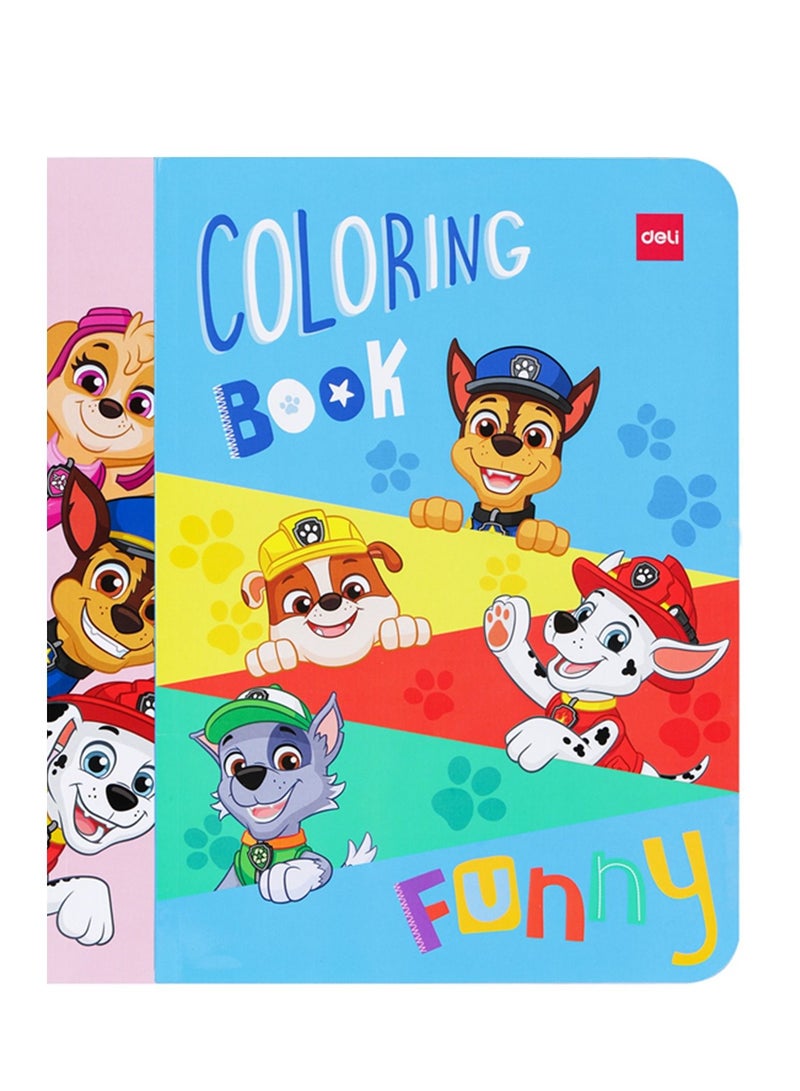 Deli كتاب رسم مكون من قطعتين بحجم A4 - Image 1