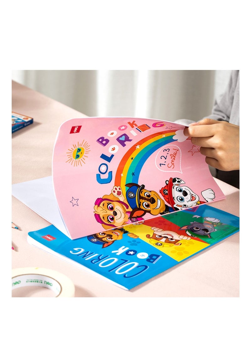 Deli كتاب رسم مكون من قطعتين بحجم A4 - Image 2