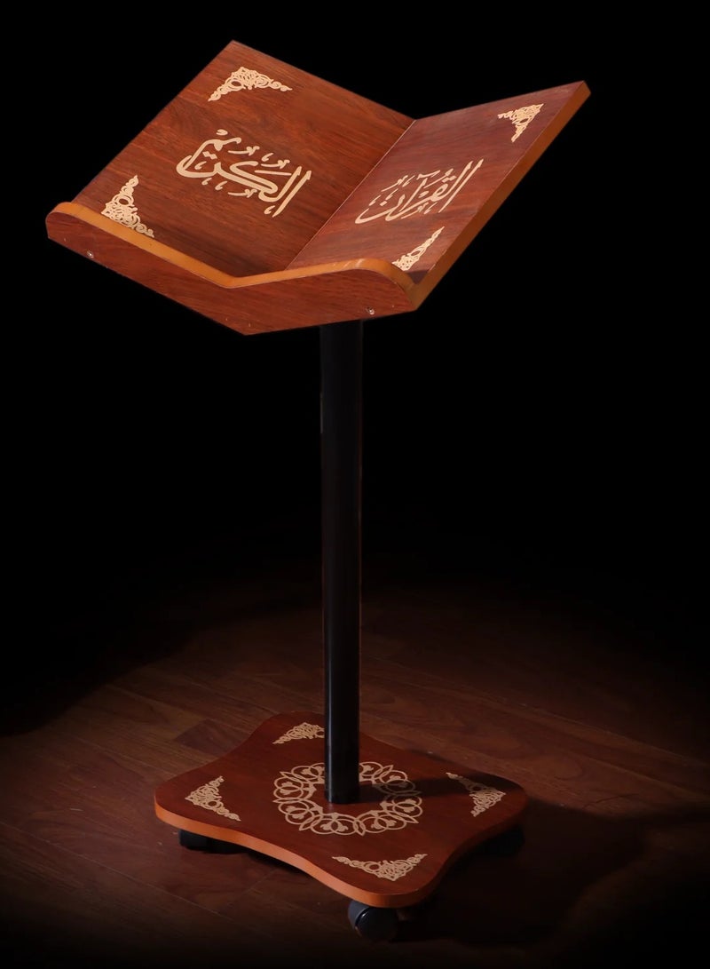 Holy Quran Stand - Lightweight in borwn - Image 1