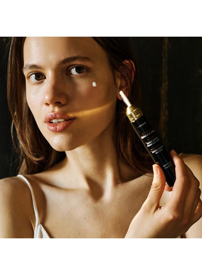 KORRES Black Pine 3D Eye-Lift Super Serum, Under Eye Serum for Dark Circles 15 Ml - Image 3