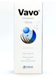 Vavo Vavo Shampoo Ketoconazole 2% Against Dandruff And Serborrhoeic Dermatitis 100 ml  - Image 2