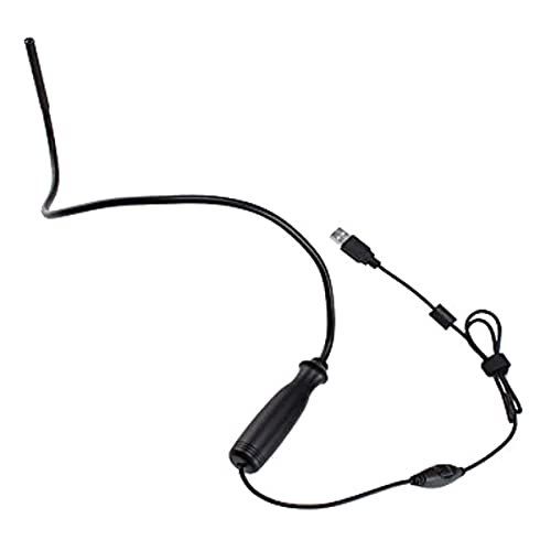 Supereyes 7 mm 100X Waterproof USB Borescope Endoscope Flexible Inspection Camera with LED - Image 1