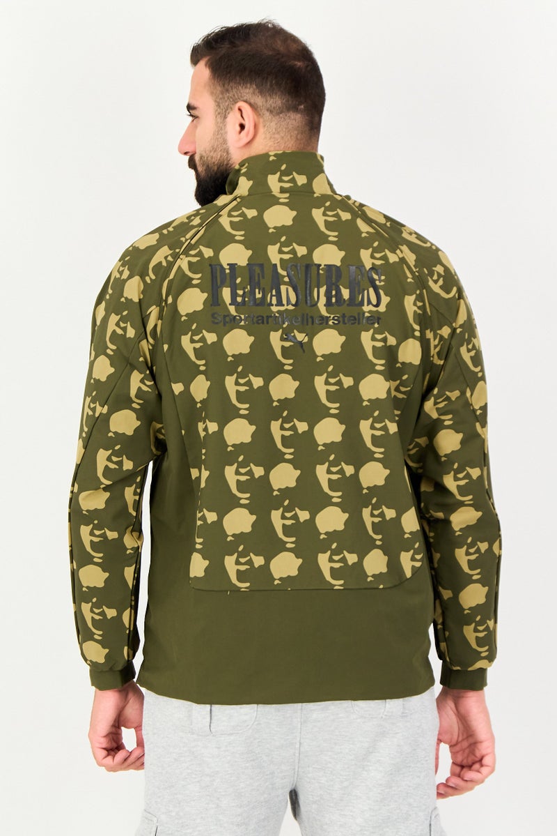 Puma x Pleasures Men Sportswear Camouflage Outdoor Full Zip Jacket, Multicolor - Image 2
