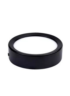 Generic 2 Pack Round LED Surface Ceiling Light 75mm 5W,Neutral White Colour 4000K,Indoor Black Mounted Down lamp For Kitchen Patio Living Room Corridor Restaurant Office  - Image 1