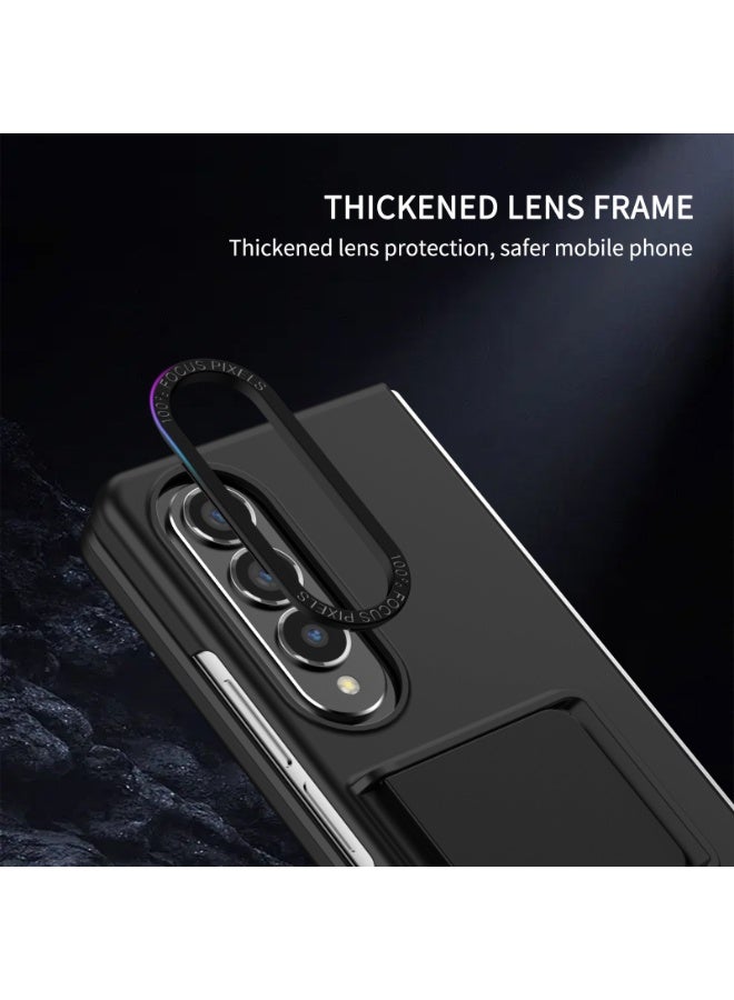 general Phone Case for Samsung Galaxy Z Fold 7 5G 2025 with Camera Cover Kickstand Stand Slim Hard Hybrid Back Full Body Dual Layer Protection Cell Accessories  Z  Fold 7 5G Women Men - Image 5