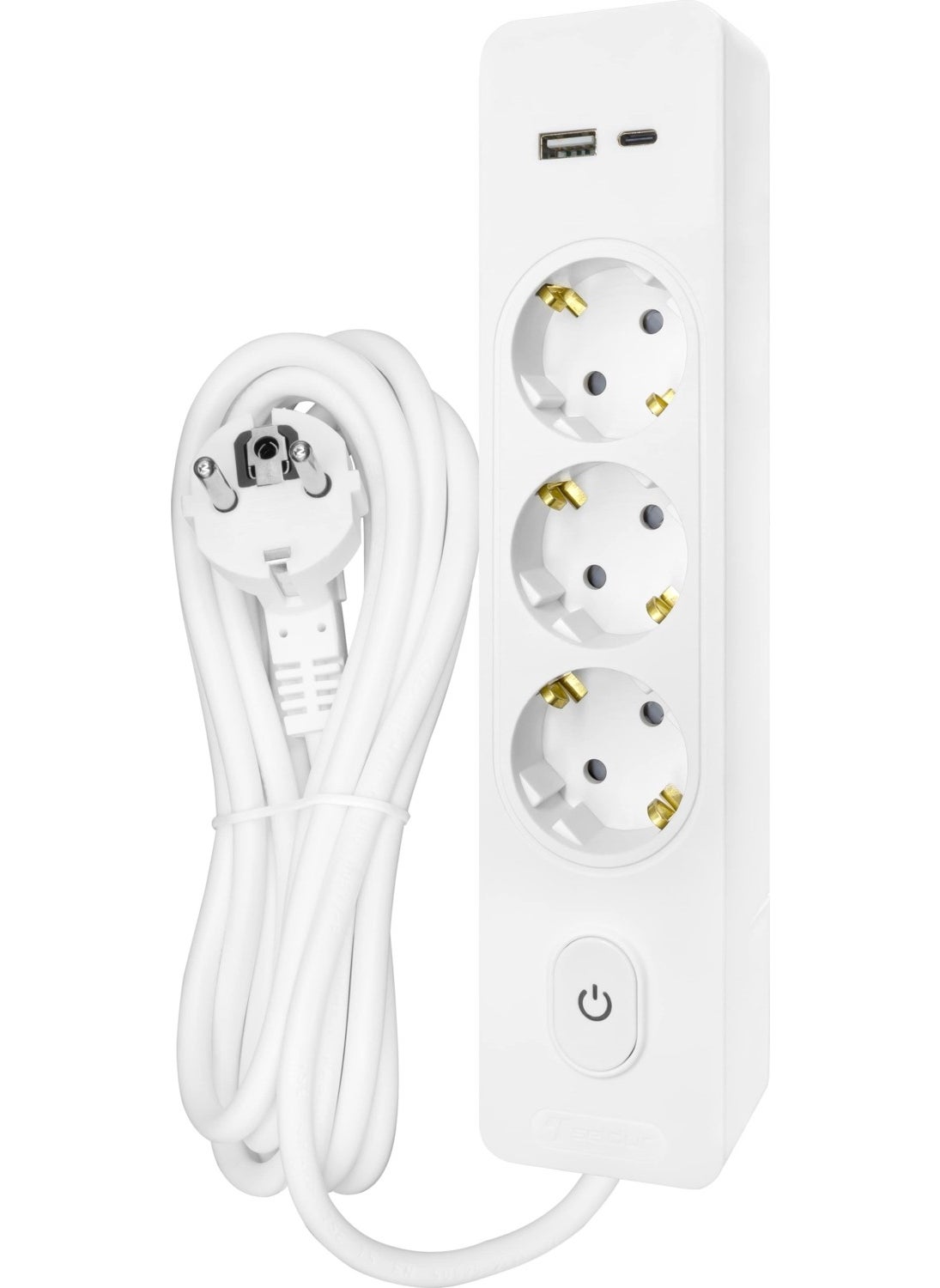 Seldur Wired USB/Type-C 20W Fast Charging 3-way 5-meter Group Socket  - Image 3