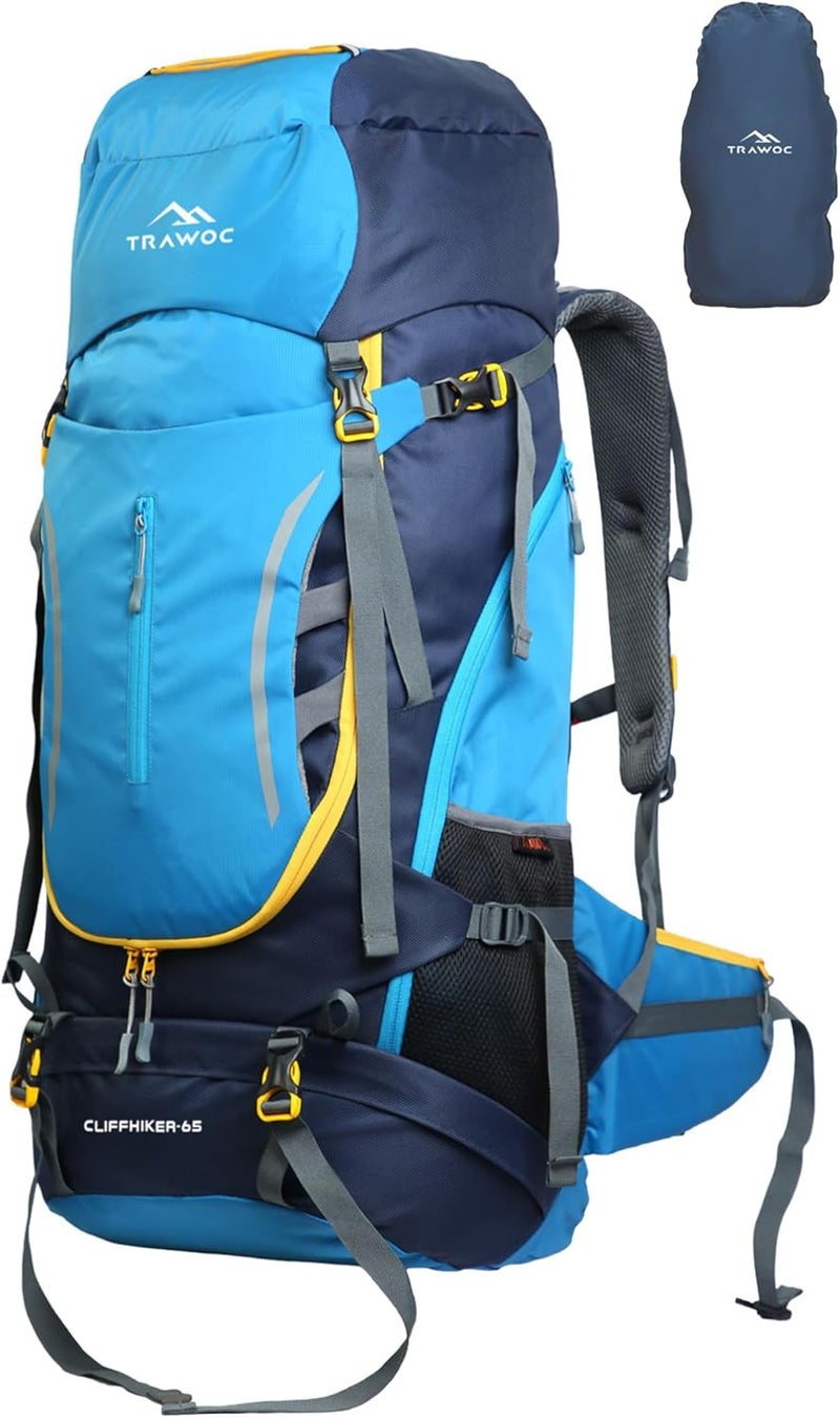 TRAWOC CLIFFHIKER 65L Trekking Backpack - Image 1