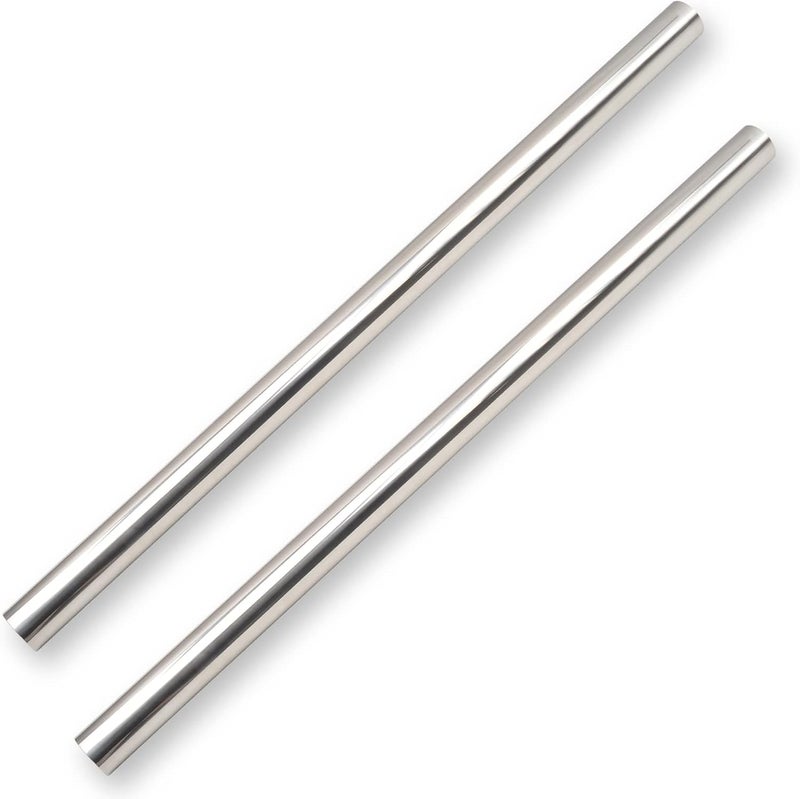 FGJQEFG 3 Inch Straight DIY Custom Mandrel Exhaust Pipe Tube, 35 Inch Length, T304 Stainless Steel - 2PCS - Image 1