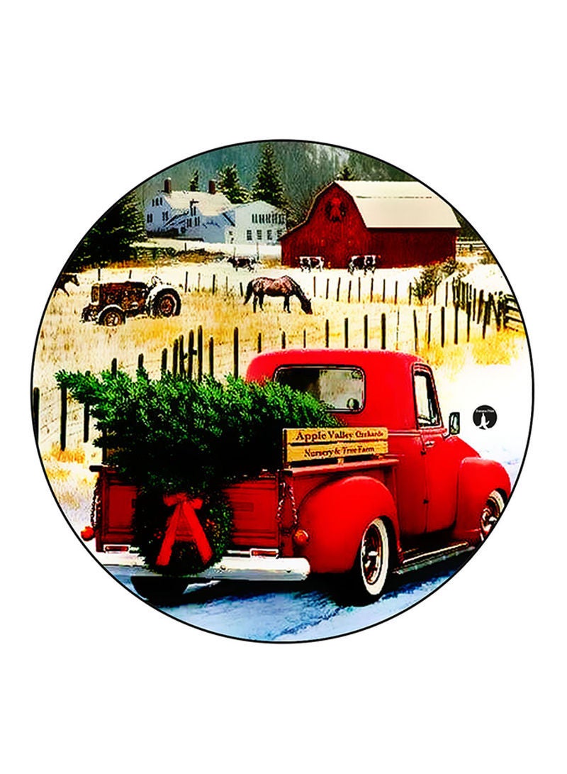 RKN Vintage Art Printed Mouse Pad  Multicolour