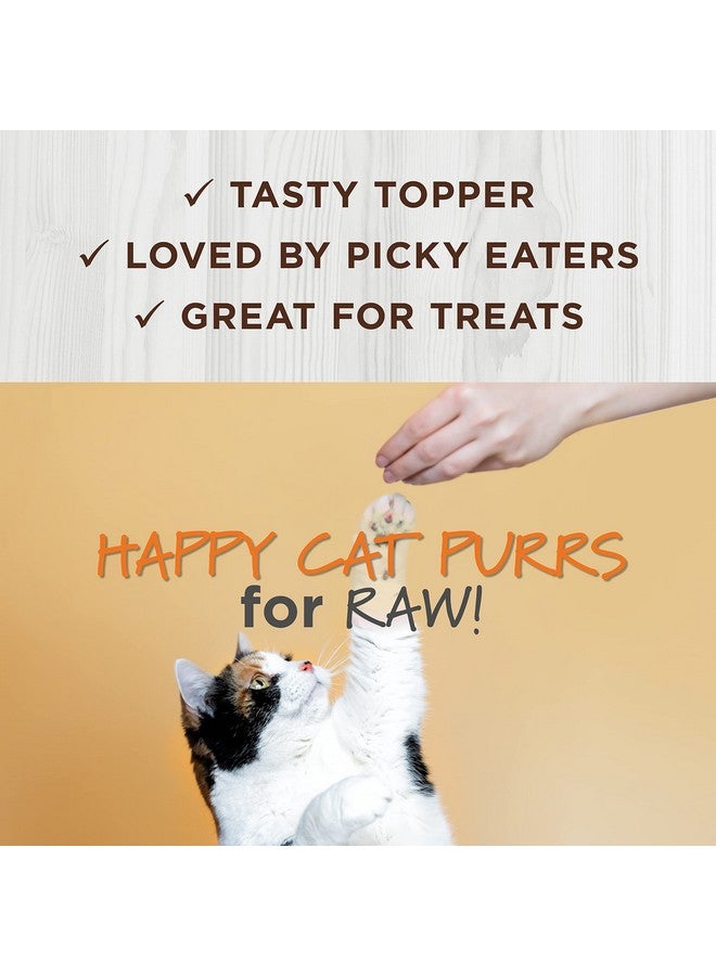 غريزة مزيج إنستينكت الخام المعزز، إضافات طعام القطط المجففة بالتجميد مع مكونات وظيفية، خالية من الحبوب، دجاج حقيقي - صحة الجهاز الهضمي، كيس 5.5 أونصة - Image 4