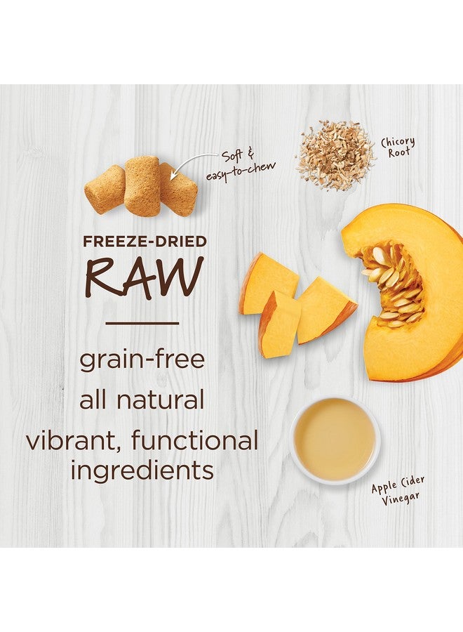 غريزة مزيج إنستينكت الخام المعزز، إضافات طعام القطط المجففة بالتجميد مع مكونات وظيفية، خالية من الحبوب، دجاج حقيقي - صحة الجهاز الهضمي، كيس 5.5 أونصة - Image 3