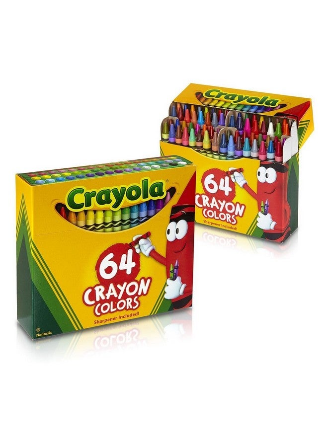Crayola 760488360385 64 Ct Crayons (Pack Of 2)