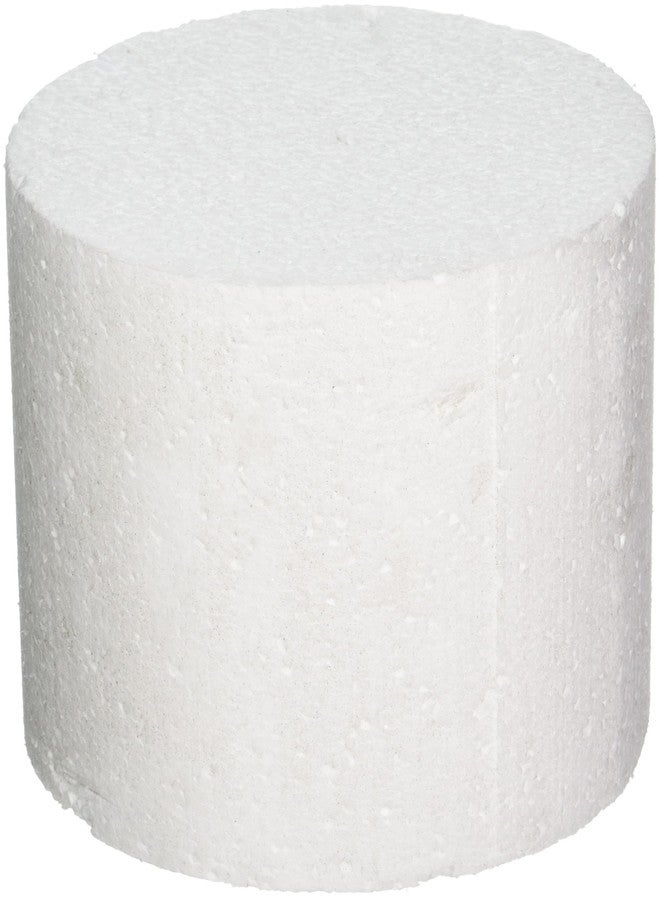 Oasis Supply Dummy Round Cake, 6" x 5", White