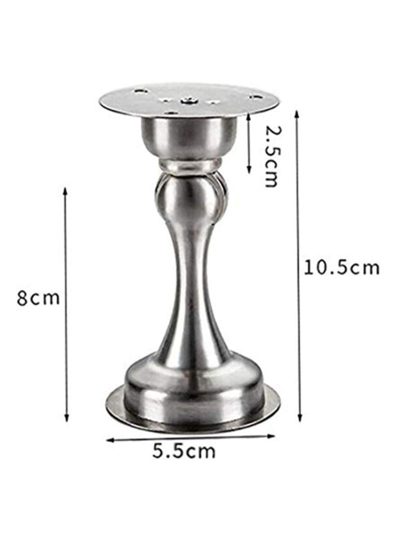 KNP Door Stopper Bumper Magnetic Stainless Steel Door Holder Doorstop Silver is a stylish and functional addition to your door hardware collection. - Image 2