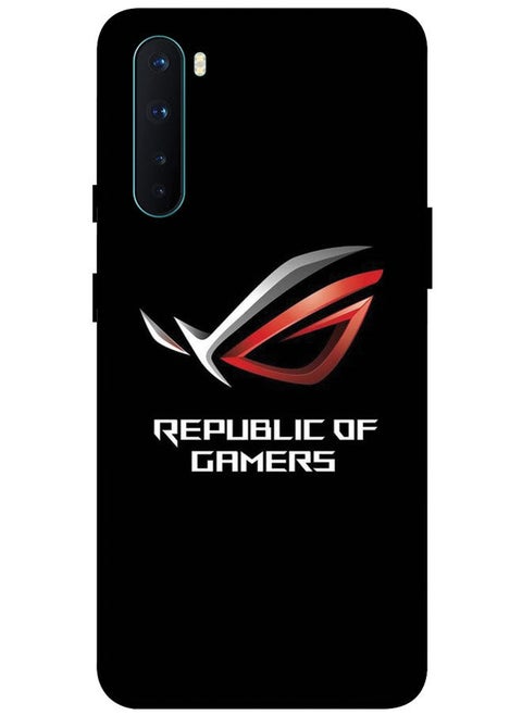 Protective Case Cover For OnePlus Nord Smart Series Printed Protective Case Cover for OnePlus Nord Republic of Gamers
