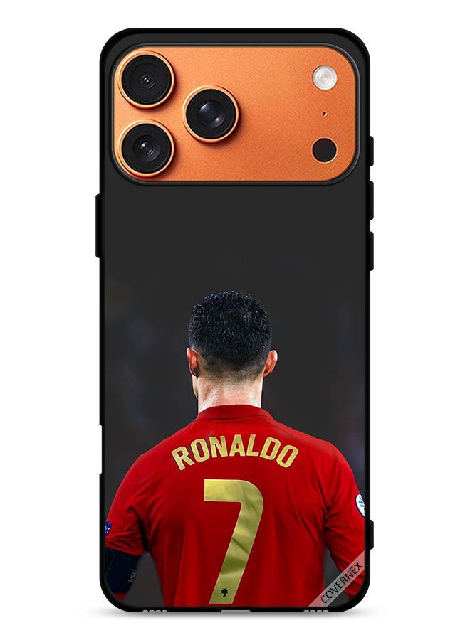 Covernex غطاء حماية آبل آيفون 17 برو ماكس رونالدو، أعظم لاعب كرة قدم - Image 1