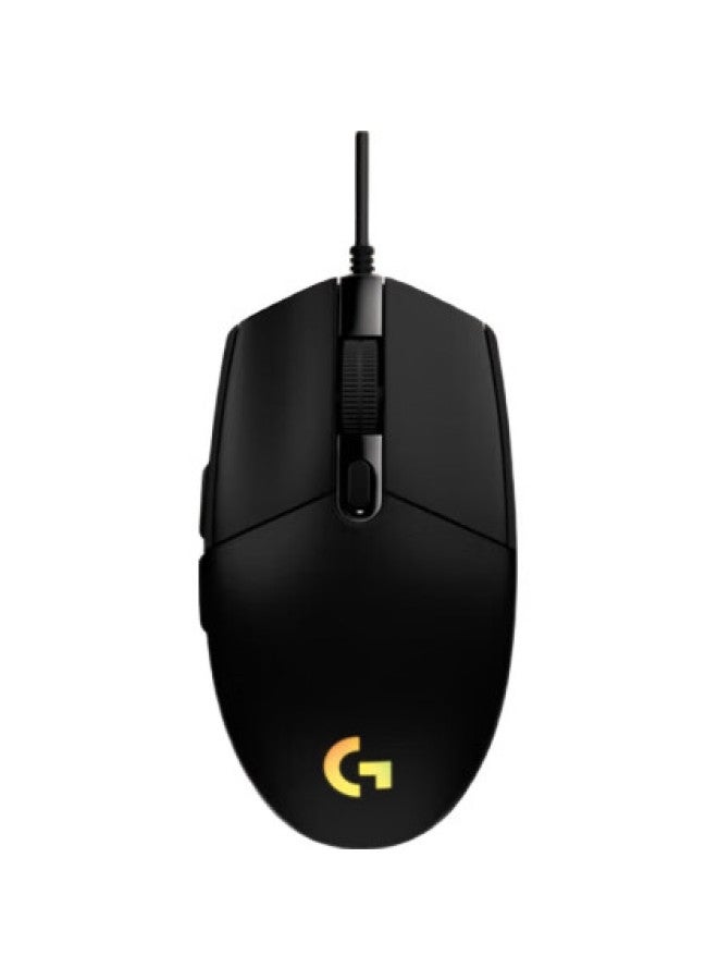 G ماوس الألعاب من الجيل الثاني G102 مع تأثيرات إضاءة RGB، خفيف الوزن، مستشعر عالي الأداء 8000Dpi، أسود، 200-8000Dpi - Image 2