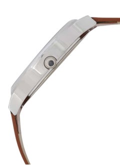 Sonata Men's Analog Round Shape Leather Wrist Watch 77105SL05 - 48.9 Mm  - Image 4