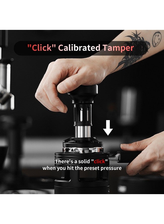 MHW-3BOMBER 58mm مكبس إسبريسو، مكبس قهوة مع ردود فعل صوتية للباريستا، أداة مكبس تأثير إسبريسو، مكبس يدوي إسبريسو مع 4 نوابض تناسب فلتر 58mm، سلسلة YU، T5862-OS - Image 3
