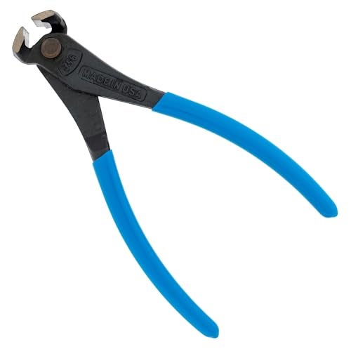 Channellock End Cutting Nippers, 6-1/4In, Blue (356) - Image 1