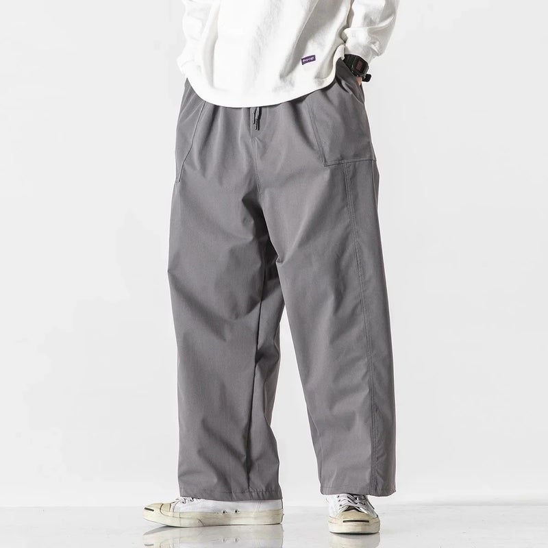 Summer plus size Japanese Port Style Loose Leisure Trend Joker bf Harlan Workwear Straight Leg Pants K118/P50 - Image 5