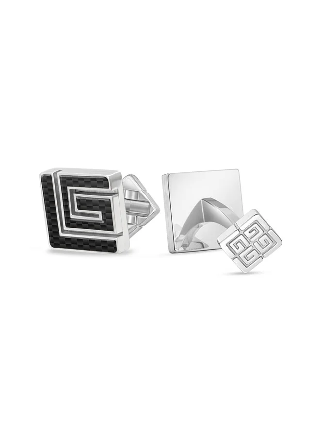 غاي لاروش Lucien Silver Cufflinks for Men