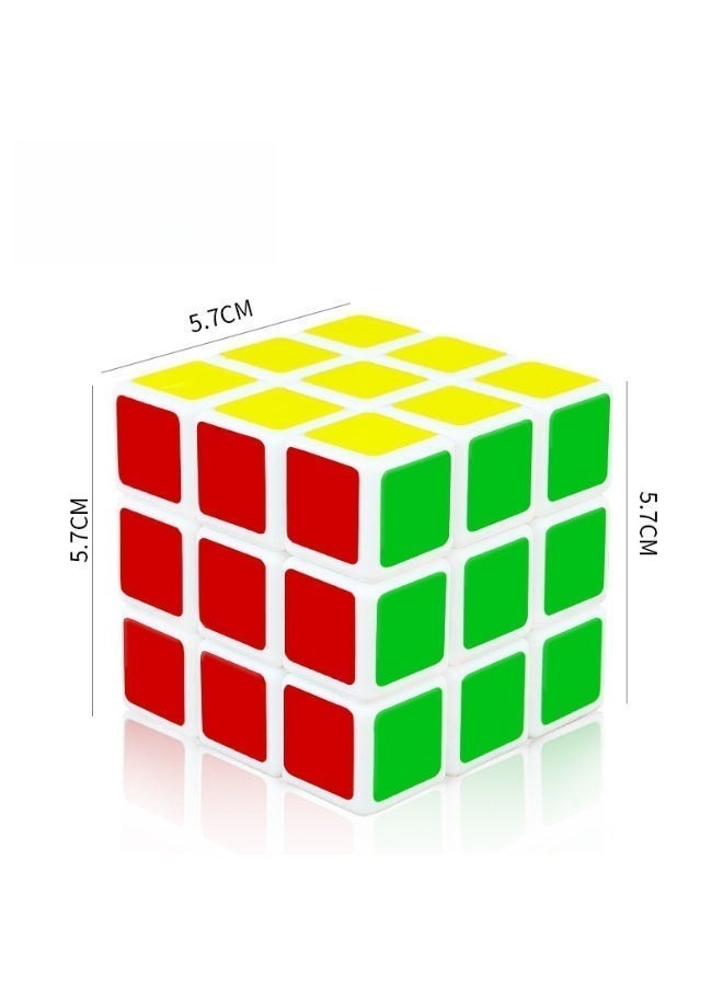 لعبة مكعب سرعة 3x3، أحجية مطابقة ألوان لتنمية التفكير للأطفال والكبار - Image 2