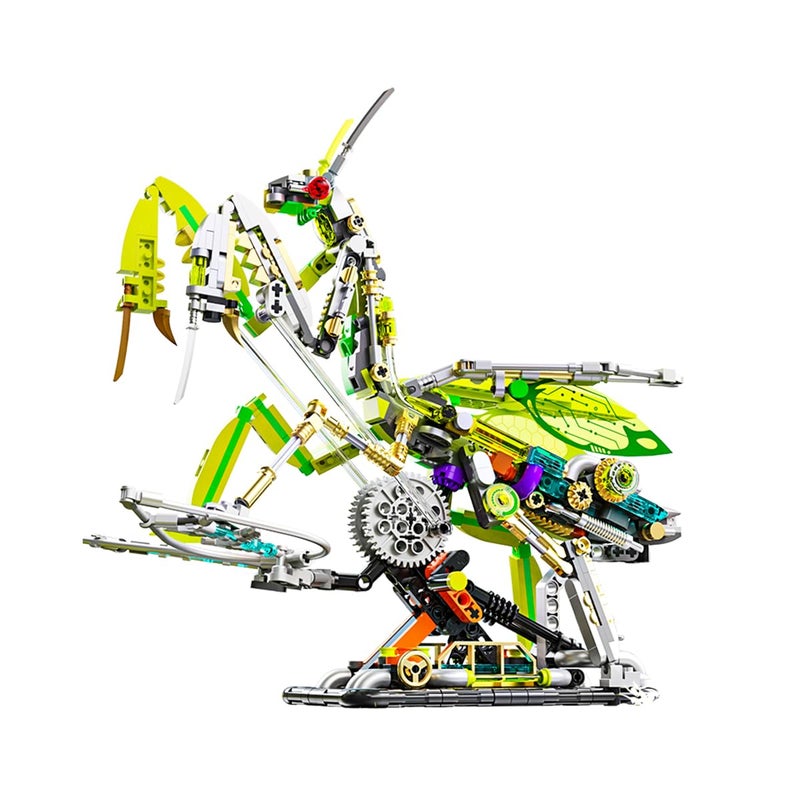 GOTIMON Animal Mechanical Mantis Building Block Set 999 Pieces Educational Construction Toy for Adults and Children - Image 3