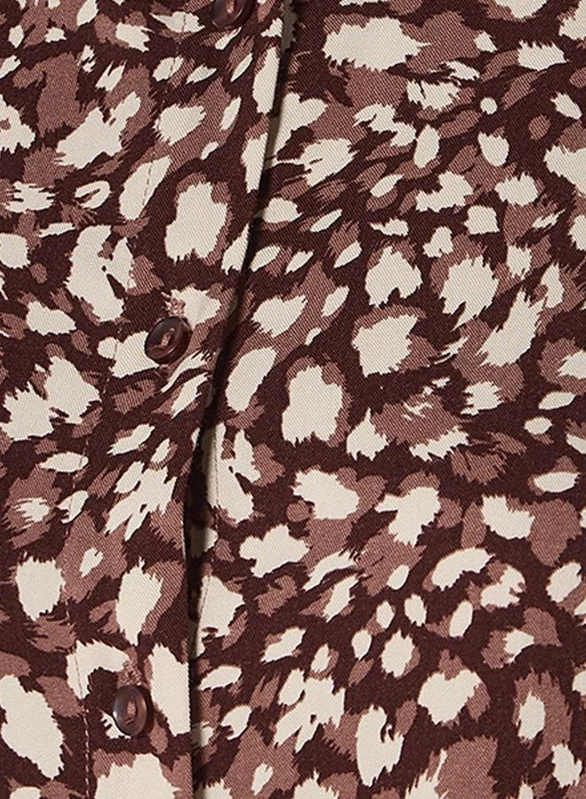 Splash FAV Basic Viscose Printed Shirt