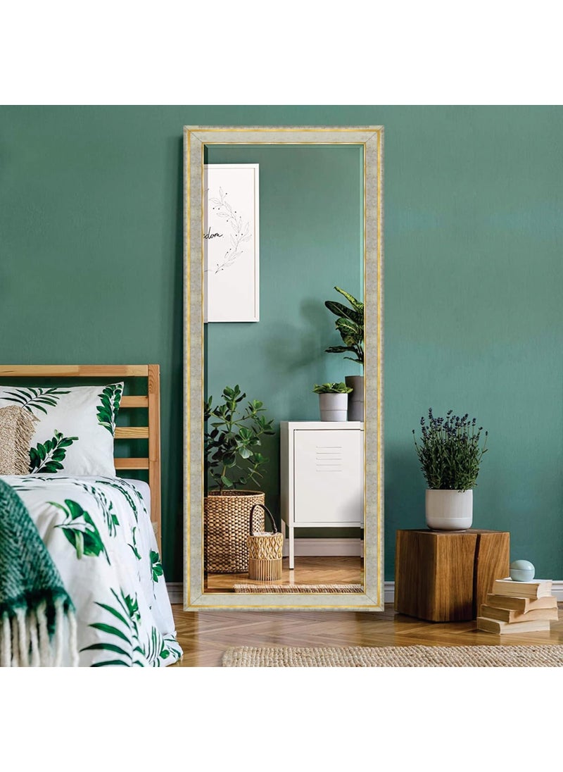 Creative Arts n Frames Creative Arts n Frames Long Size Engineering Wood Rectangular Wall Hanging Wall Mount Mirror 15 x 40 inch Home Decor Items Champagne Gold 15x40 inch 